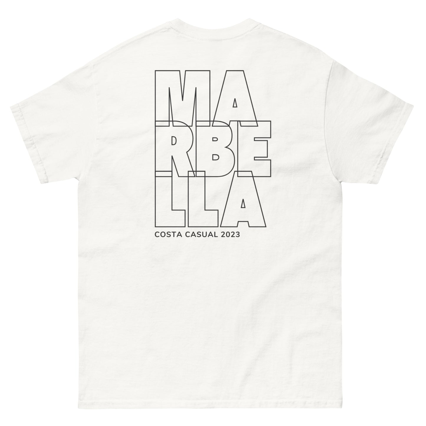 Unisex tee. Marbella