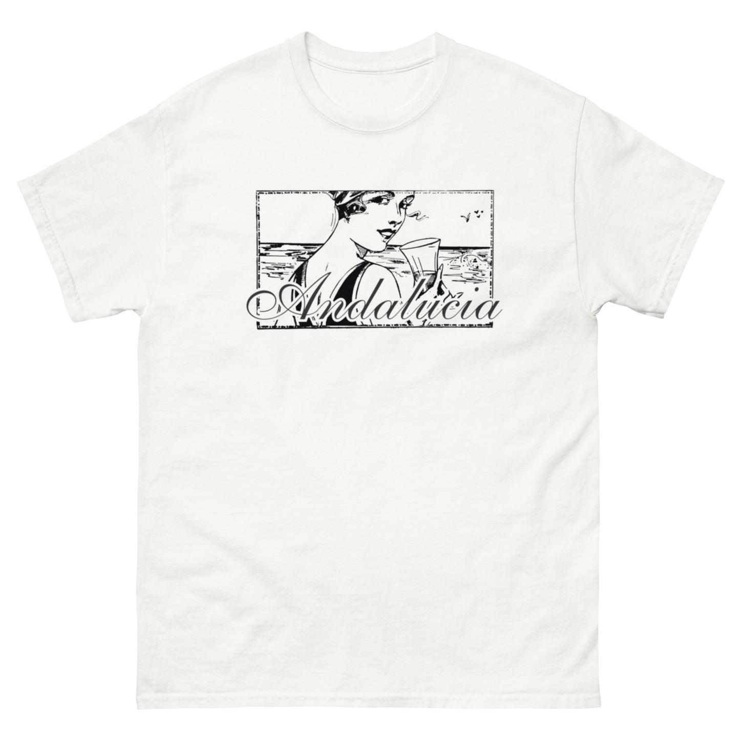 B&W Unisex tee - Front print